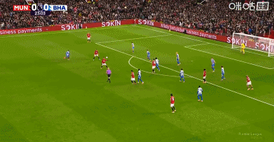 半場(chǎng)結(jié)束：曼聯(lián)2-0布萊頓 卡塞米羅傳射 庫(kù)尼亞率先進(jìn)球