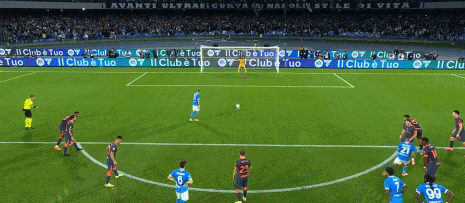 半場(chǎng)：國(guó)米0-1那不勒斯 德布勞內(nèi)射門+受傷退場(chǎng) 勞塔羅錯(cuò)失良機(jī)