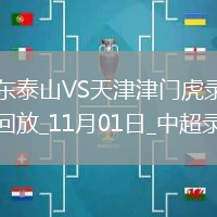 11月01日中超第29輪山東泰山vs天津津門虎全場(chǎng)錄像