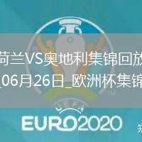 06月26日歐洲杯小組賽D組第3輪荷蘭vs奧地利進(jìn)球視頻