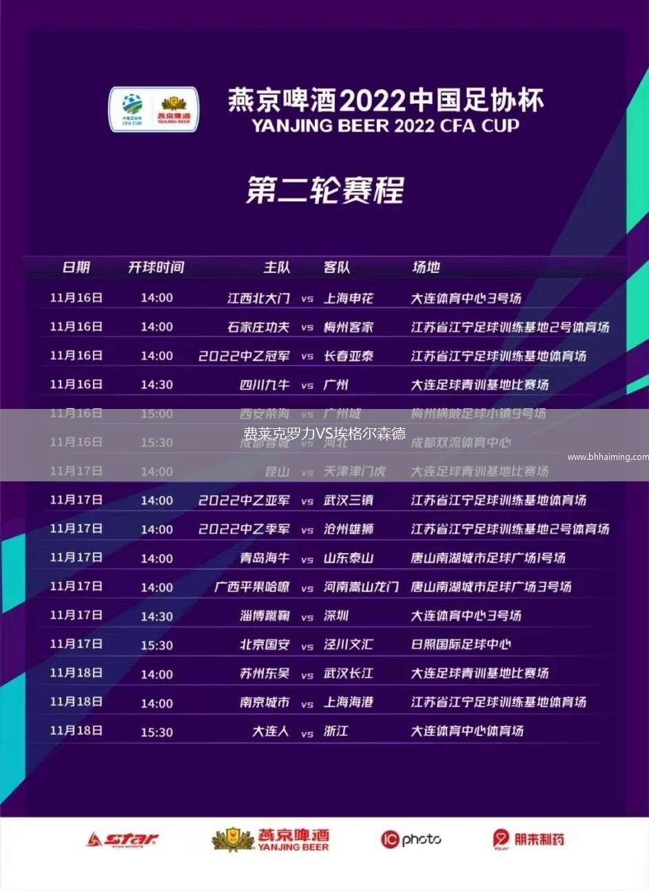 費(fèi)萊克羅力VS埃格爾森德