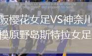 大阪櫻花女足VS神奈川縣相模原野島斯特拉女足