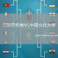 CSB開拓者VS中國文化大學(xué)